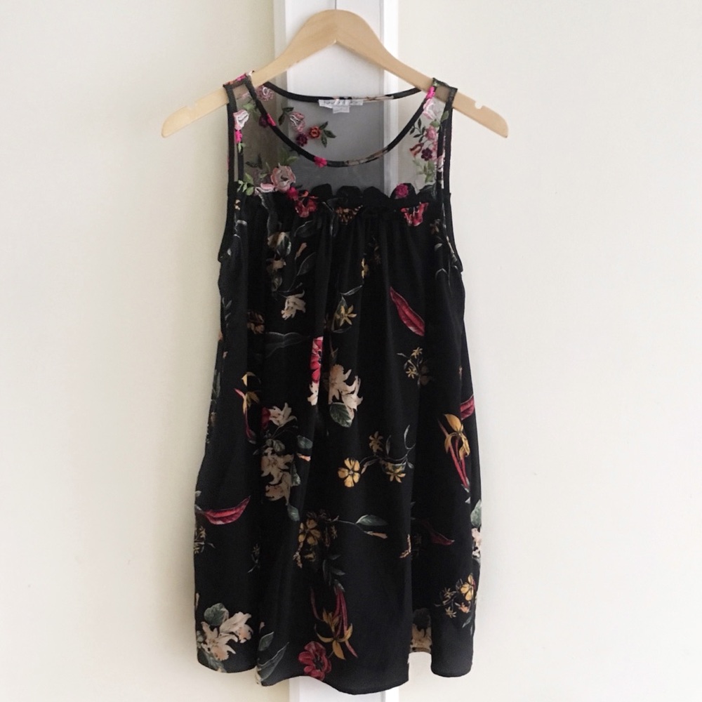 Black Floral Dress